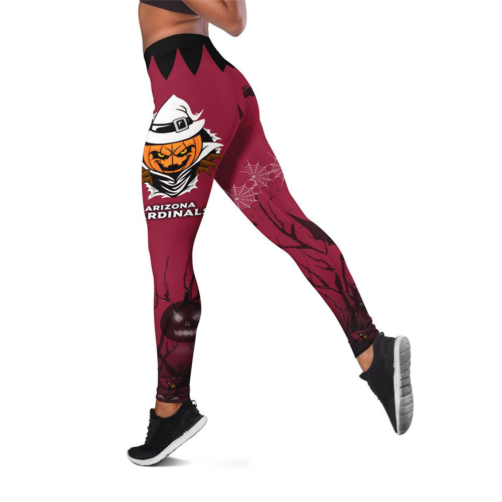 Arizona Cardinals Halloween 3D Leggings