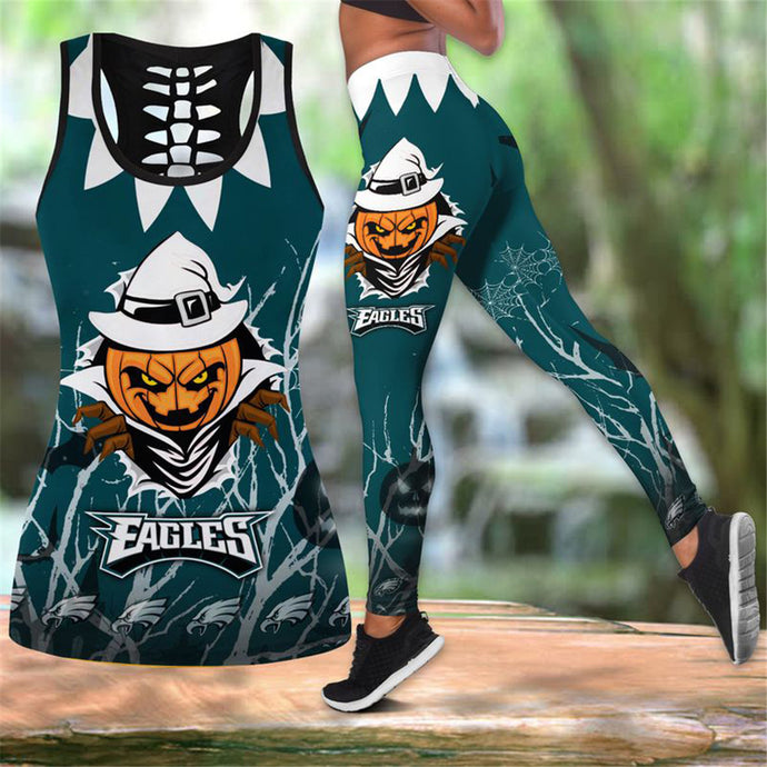 Philadelphia Eagles Halloween 3D Vest & Leggings