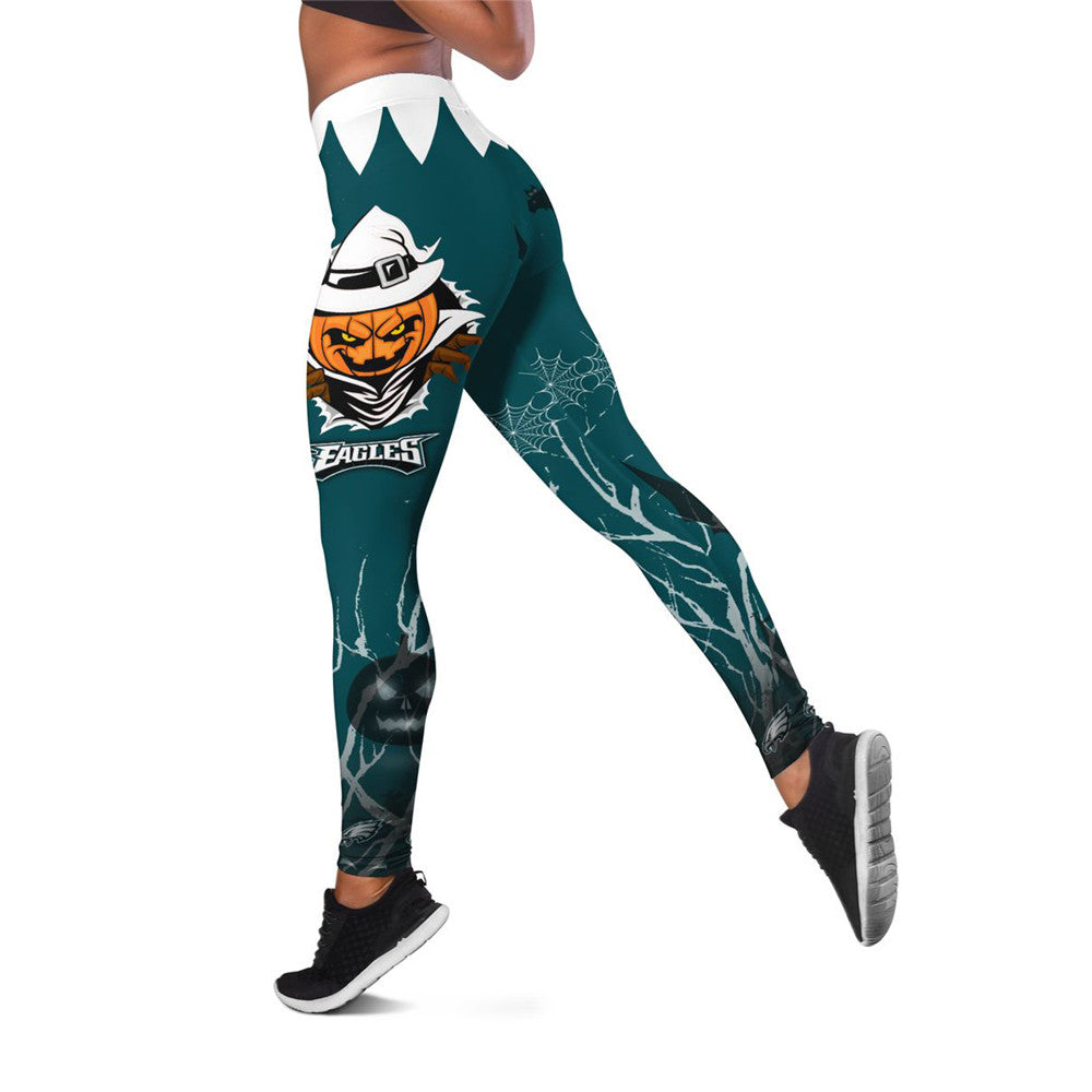 Philadelphia Eagles Halloween 3D Leggings