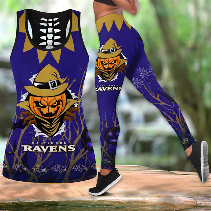 Baltimore Ravens 3D Vest & Leggings