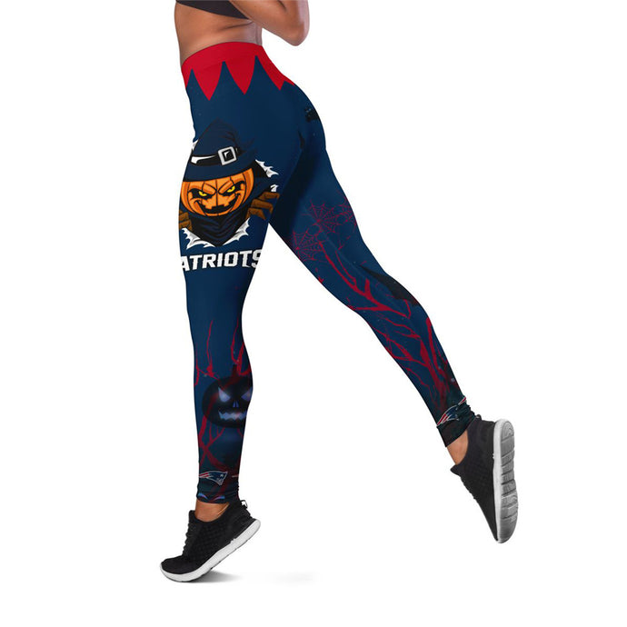 New England Patriots Halloween 3D Leggings