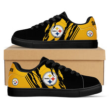 Load image into Gallery viewer, Pittsburgh Steelers Artistic Casual Sneakers