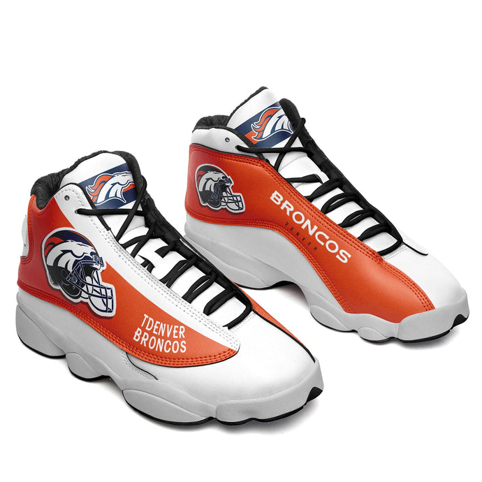 Denver Broncos Casual Air Jordon Sneaker Shoes