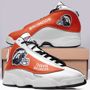 Denver Broncos Casual Air Jordon Sneaker Shoes