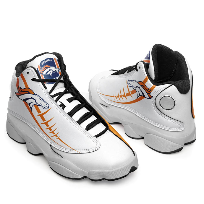 Denver Broncos Ultra Cool Air Jordon Sneaker Shoes