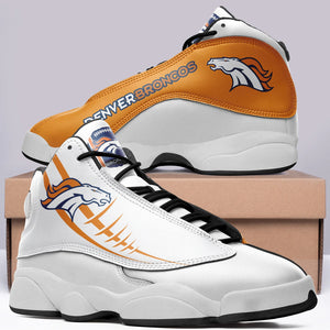 Denver Broncos Ultra Cool Air Jordon Sneaker Shoes