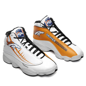 Denver Broncos Ultra Cool Air Jordon Sneaker Shoes