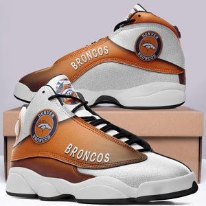 Denver Broncos Ultra Cool Air Jordon Sneaker Shoes