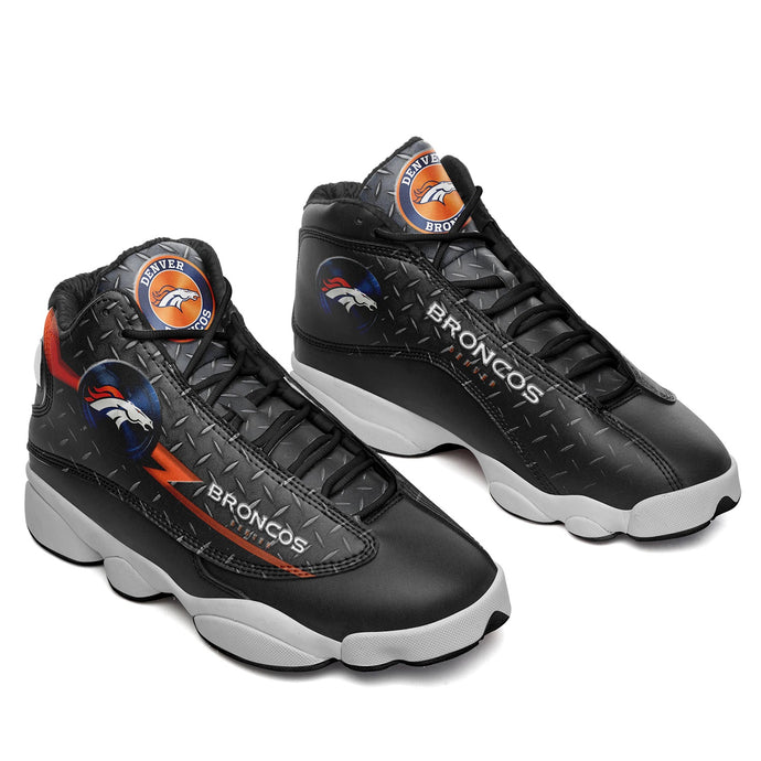 Denver Broncos Casual Air Jordon Sneaker Shoes