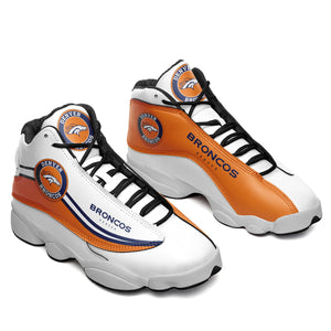 Denver Broncos Ultra Cool Air Jordon Sneaker Shoes