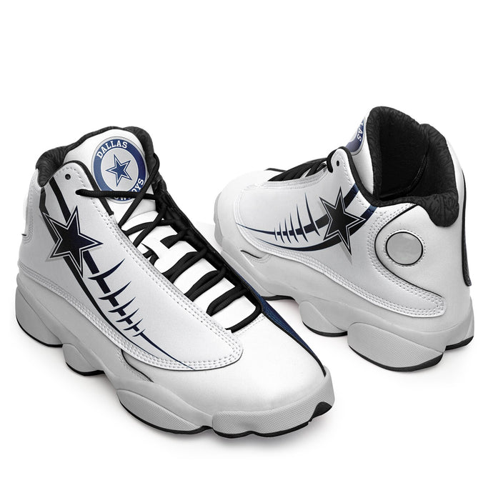 Dallas Cowboys Ultra Cool Air Jordon Sneaker Shoes