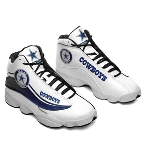 Dallas Cowboys Ultra Cool Air Jordon Sneaker Shoes