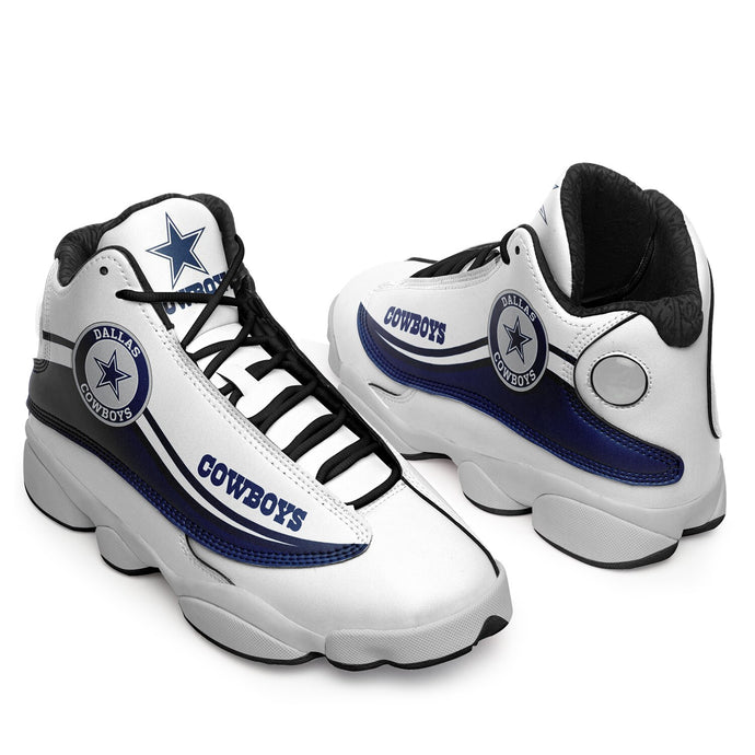 Dallas Cowboys Ultra Cool Air Jordon Sneaker Shoes