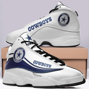 Dallas Cowboys Ultra Cool Air Jordon Sneaker Shoes