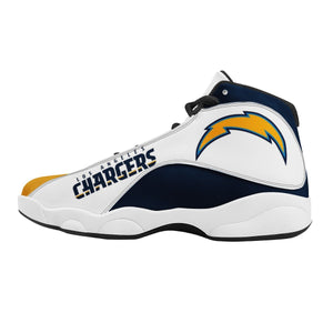 Los Angeles Chargers Casual Air Jordon Shoes