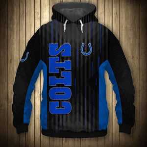 Indianapolis Colts Stripe Hoodie