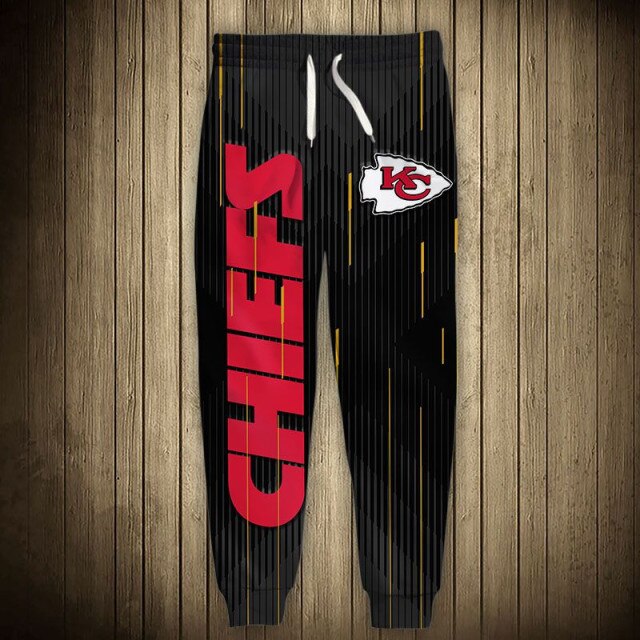 Kansas City Chiefs Stripe Sweatpants