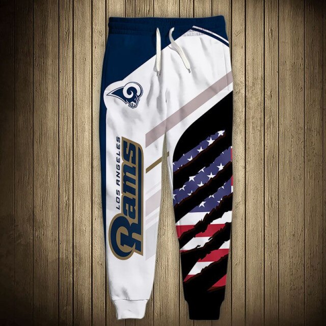 Los Angeles Rams American Flag Sweatpants