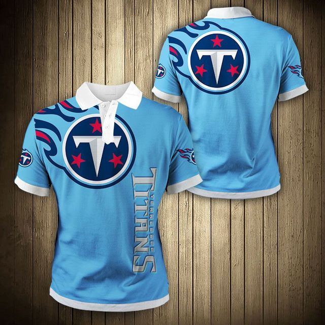 Tennessee Titans Flag Polo Shirt