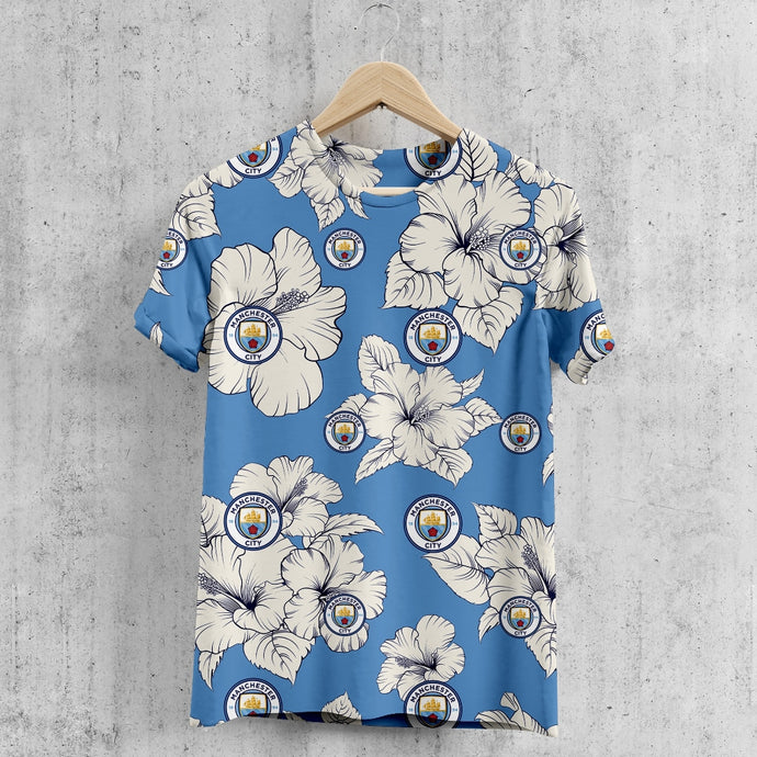 Manchester City FC Tropical Floral T-Shirt