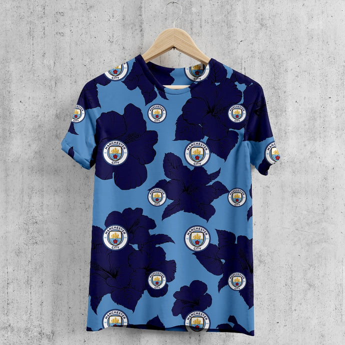 Manchester City FC Tropical Floral T-Shirt