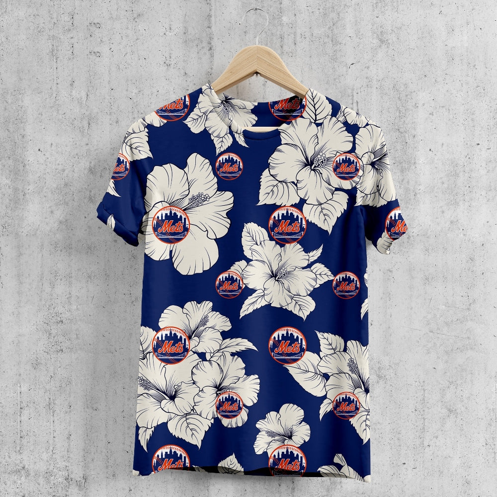 New York Mets Tropical Floral T-Shirt