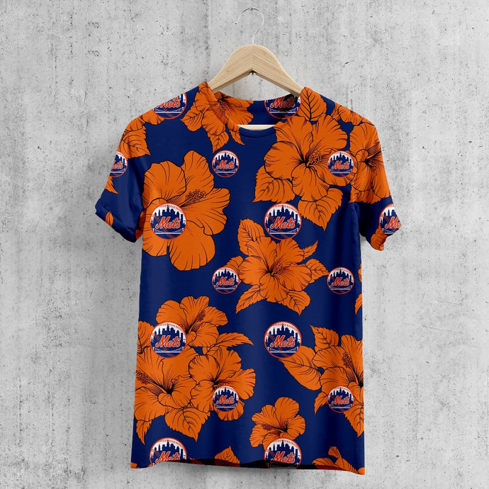 New York Mets Tropical Floral T-Shirt