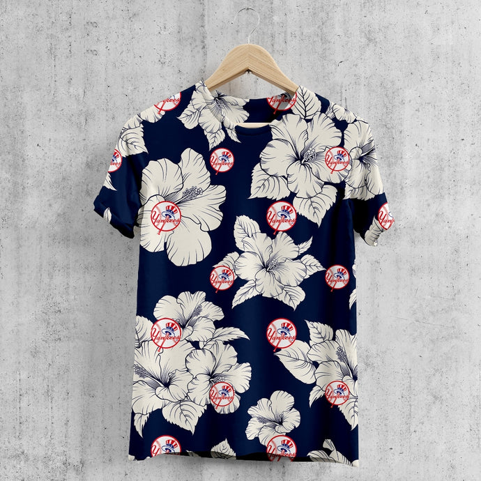 New York Yankees Tropical Floral T-Shirt