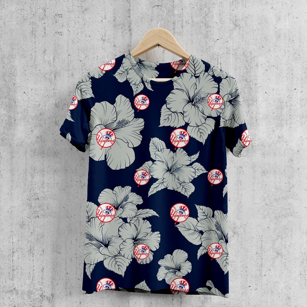 New York Yankees Tropical Floral T-Shirt