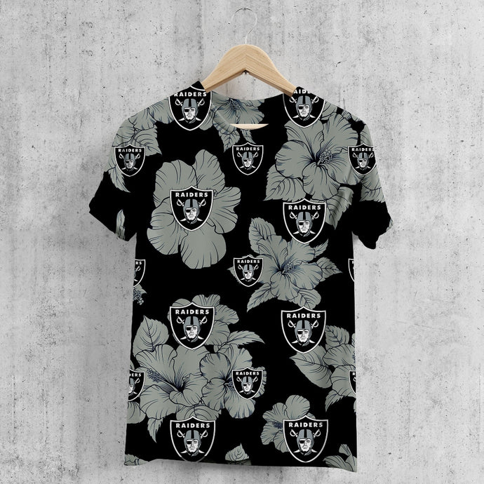 Las Vegas Raiders Tropical Floral T-Shirt