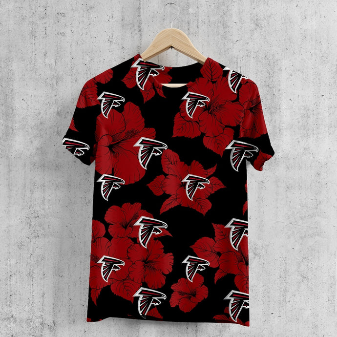 Atlanta Falcons Tropical Floral T-Shirt