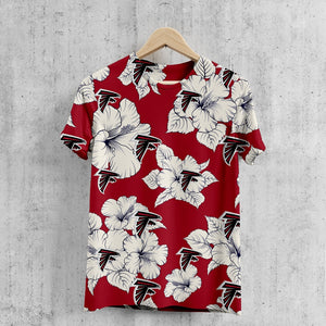 Atlanta Falcons Tropical Floral T-Shirt