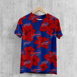 Buffalo Bills Tropical Floral T-Shirt