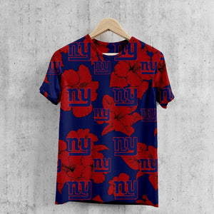 New York Giants Tropical Floral T-Shirt