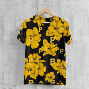 Pittsburgh Pirates Tropical Floral T-Shirt