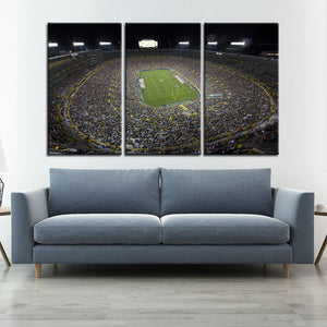 Green Bay Packers Stadium Wall Canvas 4