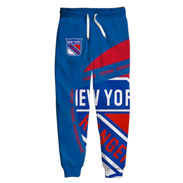 New York Rangers 3D Sweatpants