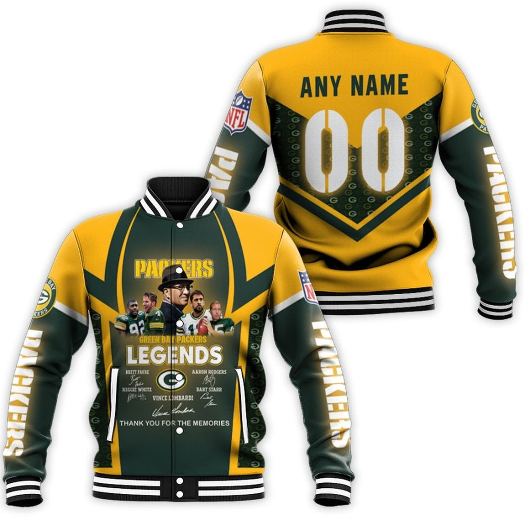 Green Bay Packers Legends Letterman Jacket