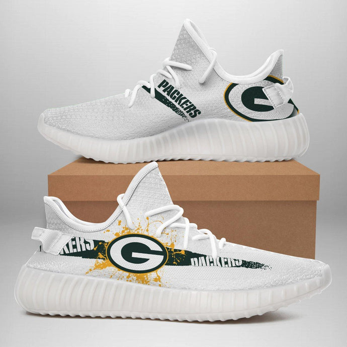 Green Bay Packers Casual Yeezy Shoes