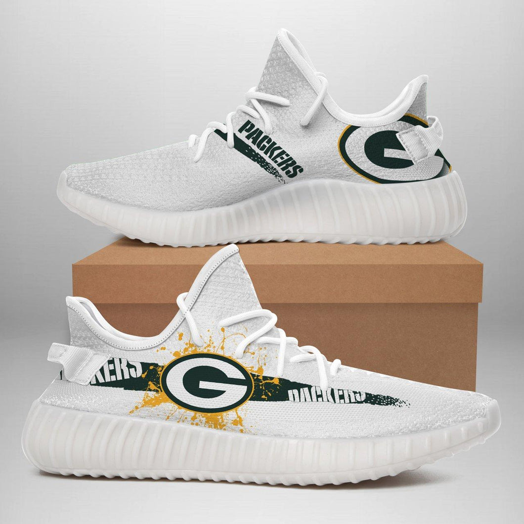 Green Bay Packers Casual Yeezy Shoes