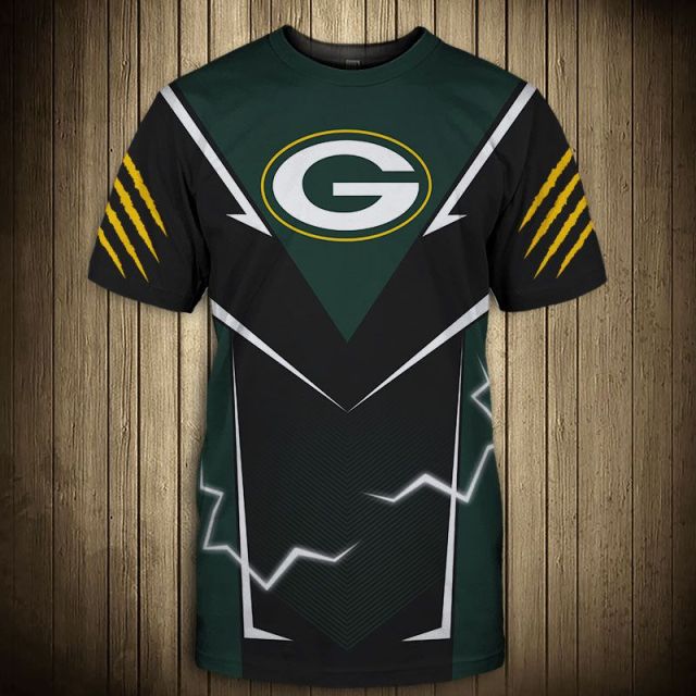 Green Bay Packers Flame T-Shirt