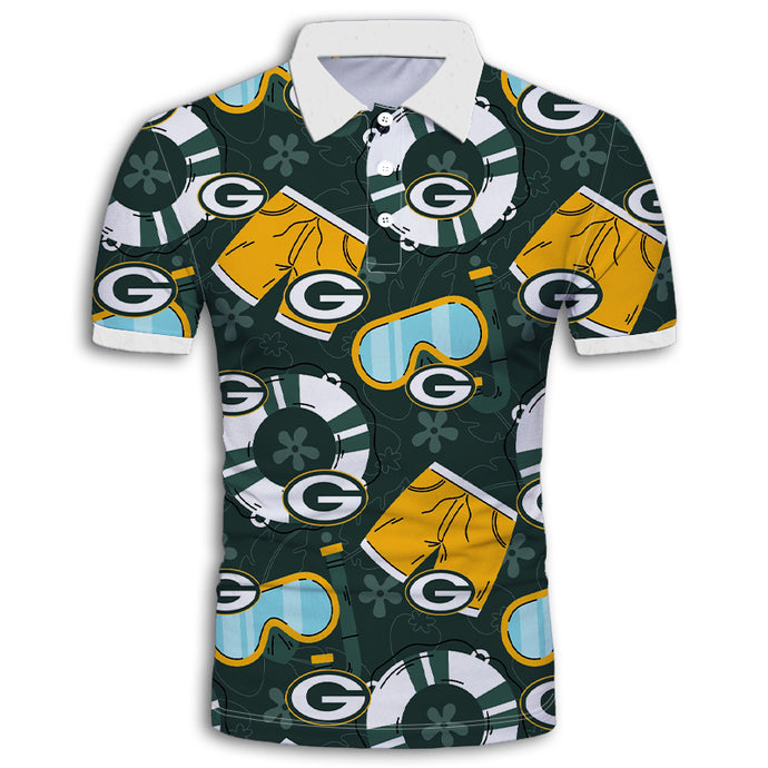 Green Bay Packers Cool Summer Polo Shirt