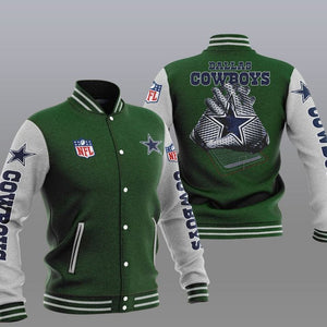 Dallas Cowboys Casual 3D Letterman Jacket