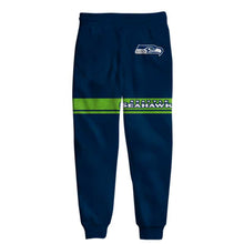Load image into Gallery viewer, Seattle Seahawks Casual Sweatpants