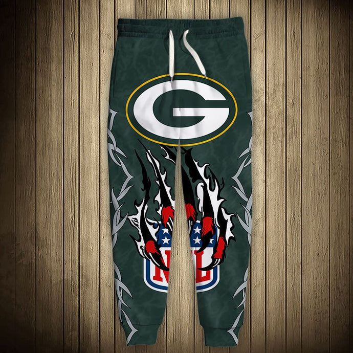Green Bay Packers Claw 3D Sweatpants