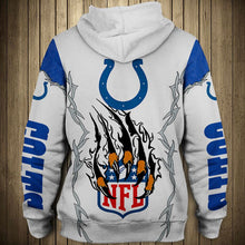 Load image into Gallery viewer, Indianapolis Colts Claw 3D Hoodie