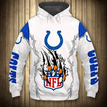 Load image into Gallery viewer, Indianapolis Colts Claw 3D Hoodie