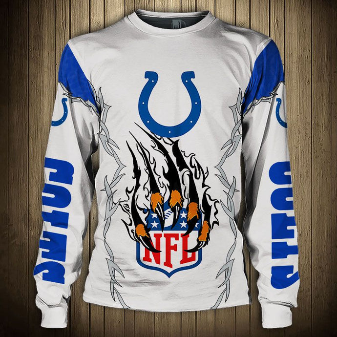 Indianapolis Colts Claw 3D Sweatshirt