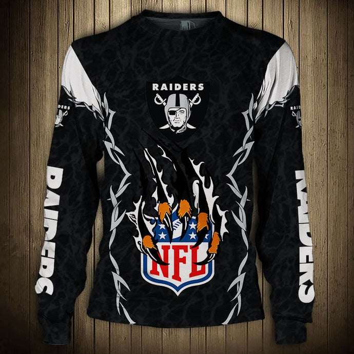 Las Vegas Raiders Claw 3D Sweatshirt