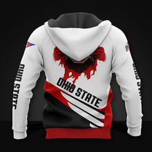 Load image into Gallery viewer, Ohio State Buckeyes Casual 3D Hoodie